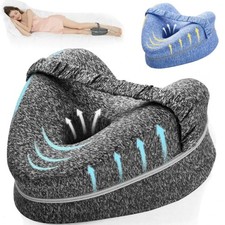Premium Leg Pillow Foam Memory Leg and Knee Pain Relief Pillow for Side Sleeping