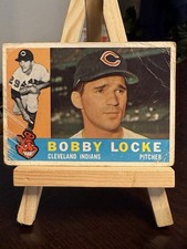1960 Topps #44 Bobby Locke Cleveland Indians