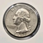 1952-D 90% Silver Washington Quarter US Mint Denver