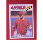 Topps Heritage Mike Trout #163 2026 Los Angeles Angels Baseball Card