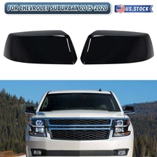 For Cadillac Escalade ESV 2015-2019 Glossy Black Side Wing Mirror Cover 22913963