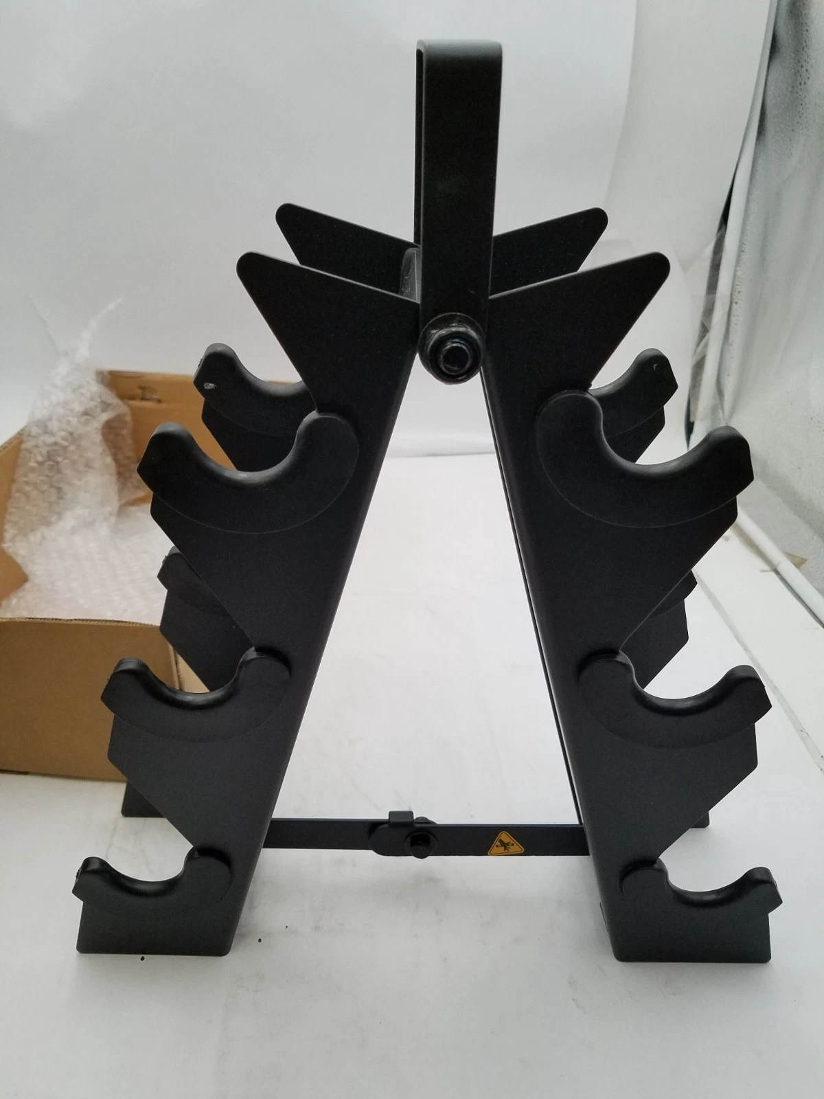 CAP Dumbbell Stand-RK-03-Black-Holds 3 Pairs-702556121078
