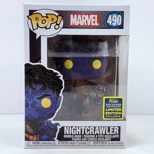 Funko Pop! Vinyl: Marvel - Nightcrawler #490 - 2020 Summer Convention Exclusive