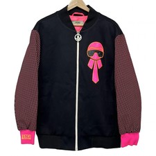 FENDI - 72MJC 893 Black Pink Men's Down Jacket