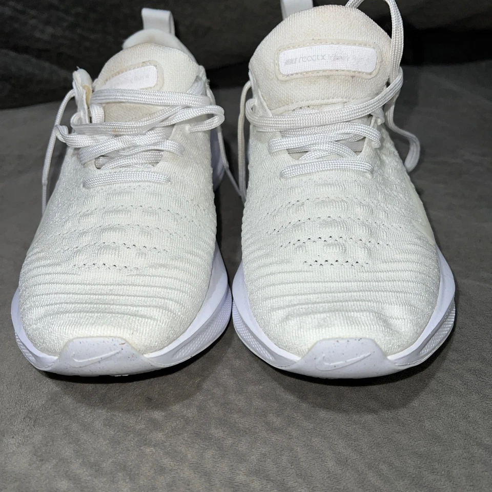 Nike ReactX Infinity Run 4 Triplo Branco Feminino Tamanho 6 - Imagem 3 de 4