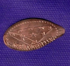 NOT FORGOTTEN 2015 Boy Scout Remembrance Journey Elongated Pressed Copper Penny