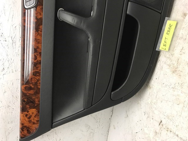 06 07 08 Bentley Flying Spur BLACK COMPLETE LEFT REAR INNER DOOR PANEL 