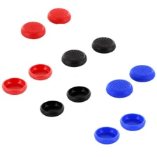 4x Silicone Thumb Stick Joystick Cap Analog Grip Cover Case for PlayStation 4