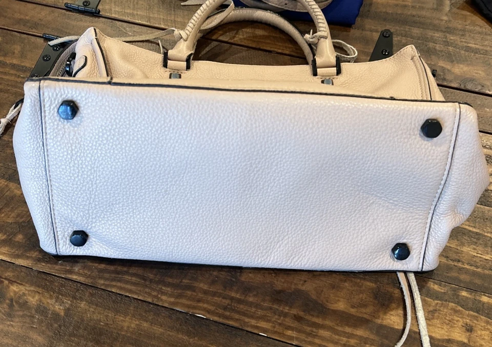 REBECCA MINKOFF Pink Fringe Satchel Tote Purse Purse Strap Included - Image 3 of 4