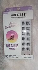 Kiss Impress Press On Clusters No Glue Needed...