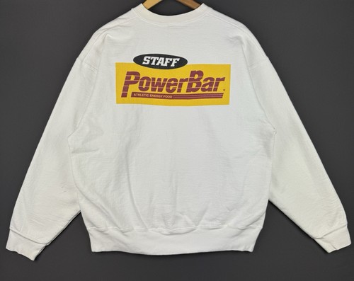 Vintage 90s Powerbar Athletic Energy Food Supplement Gym Sport Promo