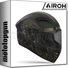 AIROH HELMET FULL-FACE MOTORBIKE CNTIT35 CONNOR TITAN MATT SZ. XS
