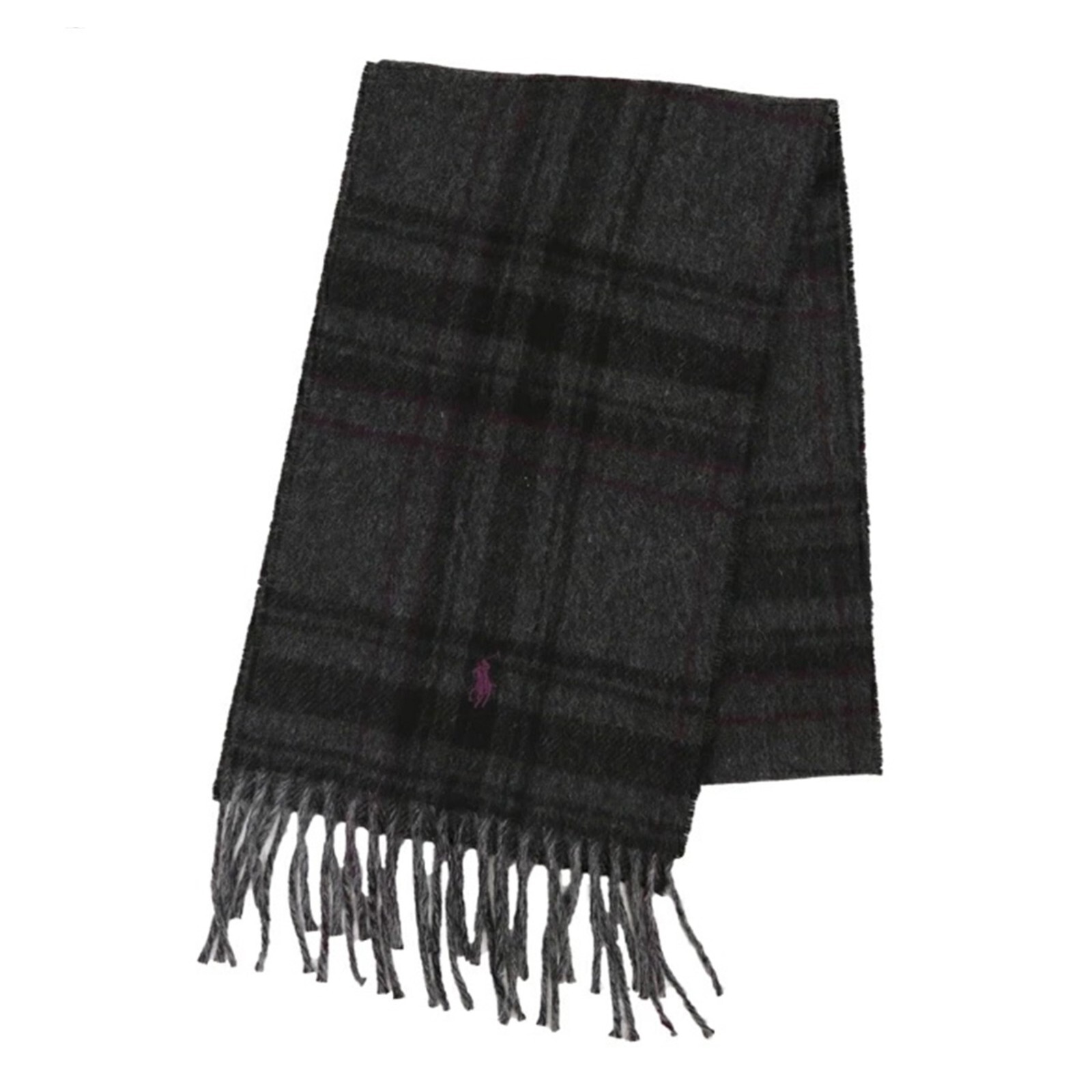 Polo Ralph Lauren Сделано в Италии Двухсторонний шарф из полушерстяной ткани в клетку Елочка 9490₽