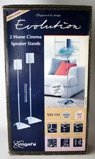 2004 VOGEL'S EVOLUTION 2 HOME CINEMA LOUDSPEAKER STANDS VLS 115 NEW NOS !