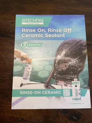 Ad for GTECHNIQ Liquid Crystal Ceramic Sealant SPRAY-ON Detailing Ad #24614