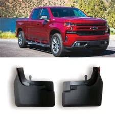 2PCS Front Splash Mud Flap Guard Fit 2019-2024 Chevy Chevrolet Silverado 1500
