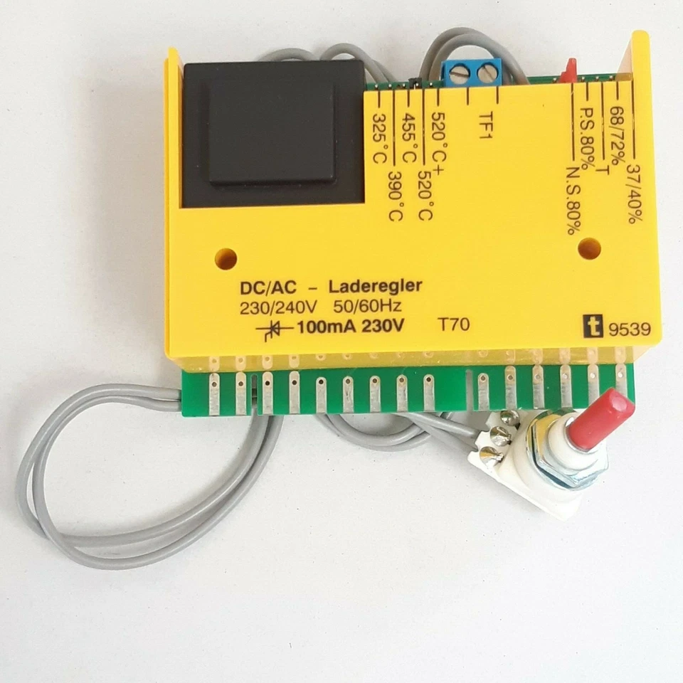 Nachtspeicherofen Regler Laderegler passend zu Dimplex Bauknecht Siemens gelb