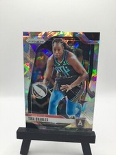 2024 Panini Prizm WNBA - Tina Charles #36 Ice Prizm Atlanta Dream