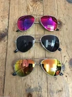 Kids boys girls sunglasses shiny lenses UV400 protection