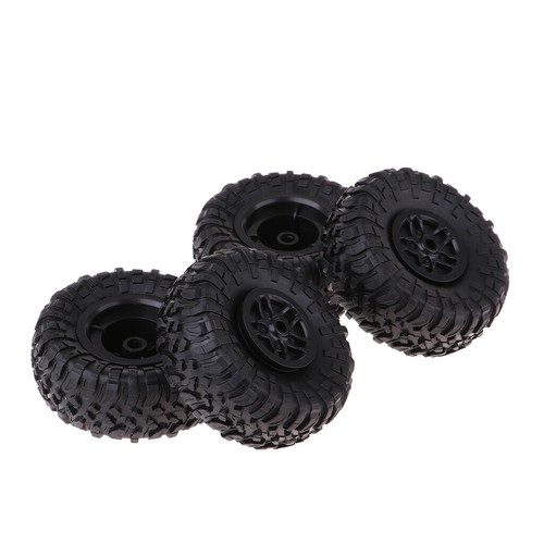 4 Stück RC 1:12 Auto Gummirad Felge & Reifen Reifen für D90 MN90 MN91 - Bild 3 von 9
