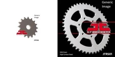 Front & Rear Sprocket Kit for Street KAWASAKI KZ750E 1980-1982