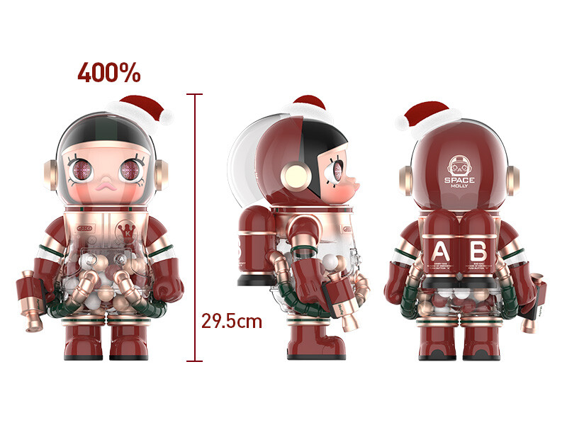 POP MART MEGA Collection 400% SPACE MOLLY Christmas 2024 POP MART MEGA Collection 400% SPACE MOLLY Christmas 2024