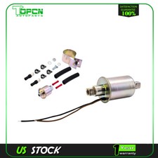 Electric Fuel Pump E8011 Universal 6 Volt Carbureted Inline W Installation Kit