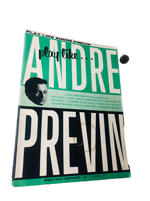 Noten Play Like Andre Previn Vintage ra