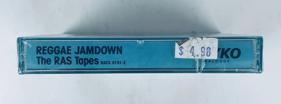 Reggae Jamdown The Ras Tapes Cassette Tape SEALED 1990 Compilation, HTF OOP - Image 3 of 4
