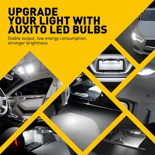 10X White WATERPROOF BRIGHT LED T10 194 168 W5W 14smd LIGHT BULB Globe Canbus - Picture 6 of 11