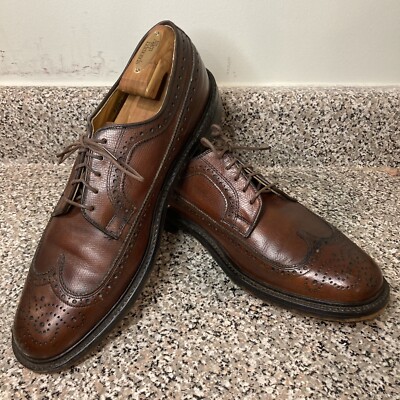 VTG Stuart McGuire Oxford Wingtip Dress Shoes Vintage 1960 main image 4