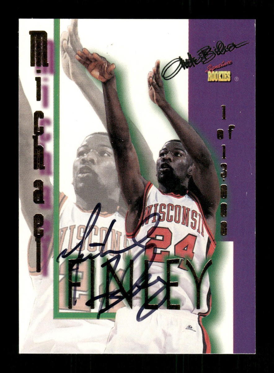 ディーゼル、マイケルズ autograph Michael Finley 1995 Signature Rookies Autobilia Autographs #21 SN
