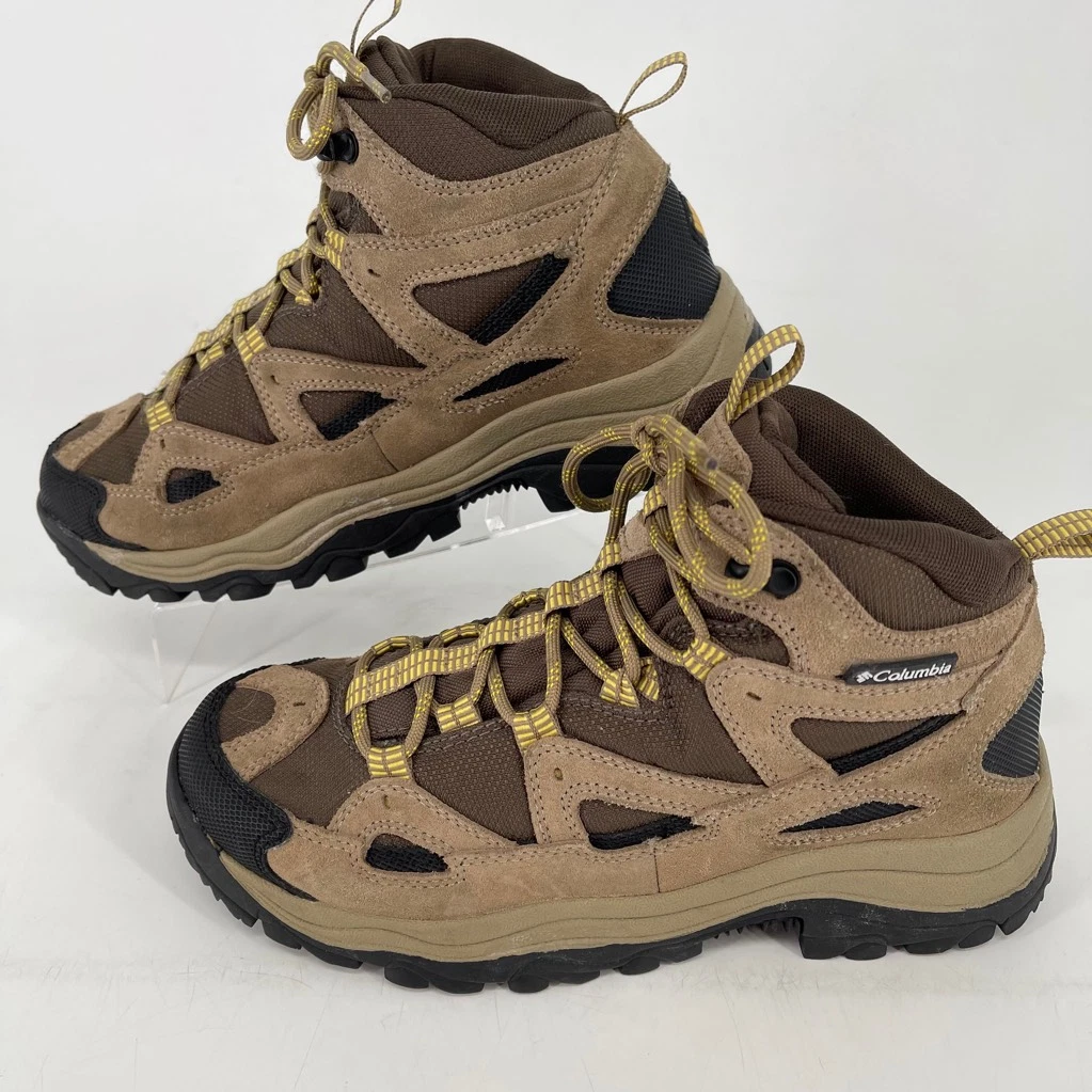 Columbia Womens Coremic Ridge 2 Ankle Hiking Boots Brown Black