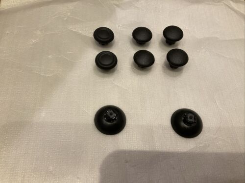 Joystick réglable PS5 poignets noirs 3 hauteurs à dôme et poignées concaves - Photo 1/3
