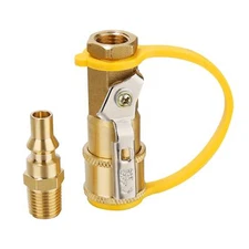 1/4" Rv Propane Quick Connect Adapter Propane Or Natural Gas Quick Connect Or Di
