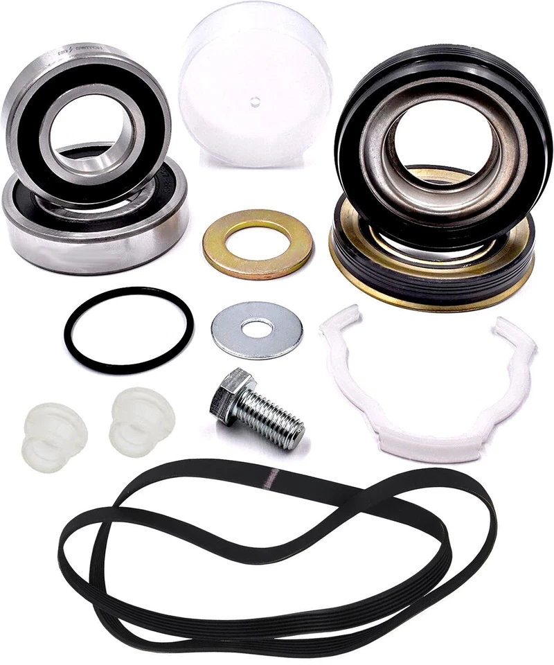 AFTERMARKET Maytag MAH4000AWW Washer Lip Seal Premium Bearings & Belt Kit
