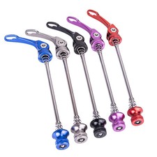 Aluminum Bicycle Wheel Skewers MTB Road Bike QR Quick Release Front Rear Set