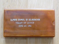 1964 ILLINOIS COUNCIL OF DELIBERATION SCOTTISH RITE VALLEY OF QUINCY BRUSH