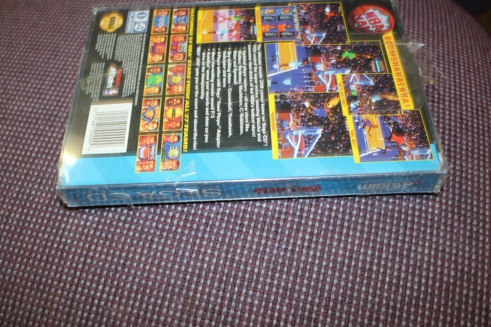 Sega CD NBA Jam Brand New Factory Sealed - Image 4 of 4