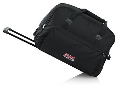 Gator Cases Rolling Speaker Bag for Small Format 12 Loudspeakers with Re