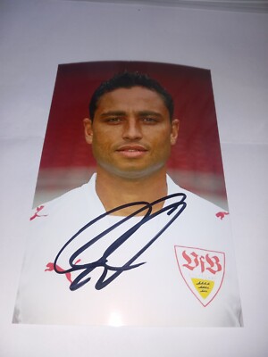 Signiertes Foto Antonio Da Silva VfB Stuttgart NEU (2)