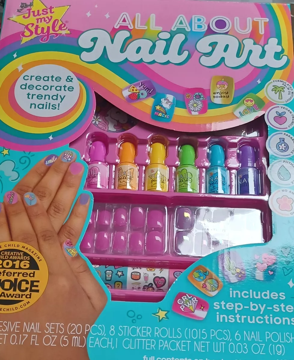 Just my style All about Nail Art Kid Nail Polish Girls Make Up Set