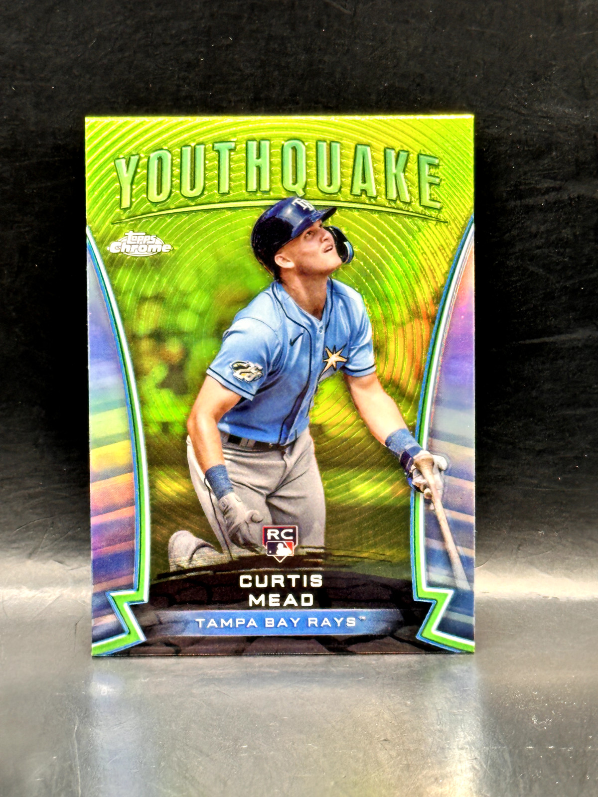 2024 Topps Chrome - Youthquake #YQ-6 Curtis Mead (RC) Tampa Bay Rays Rookie