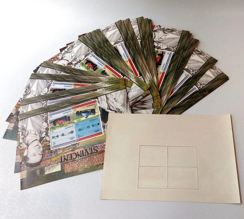 St.Vincent 1985 MNH 100x Souvenir Mini Sheet Lot Sc#822 SGms892 CV225$ British - Image 3 of 3