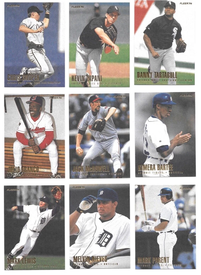 1996 Fleer Update Baseball Trading Cards / You Choose #s U1 - U250 / mb22 - Image 4 of 4