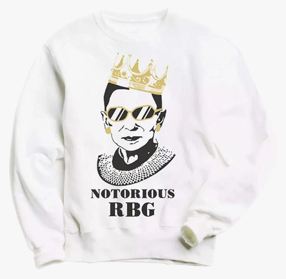 SUPREME Maglione Notorious RBG (Ruth Bader Ginsburg) per femminista XXXL