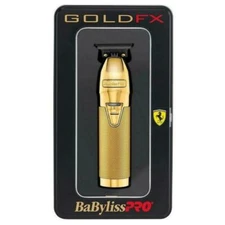 BaByliss PRO FX787G-DB DLC Gold FX Exposed Skeleton T-Blade Outlining Trimmer 