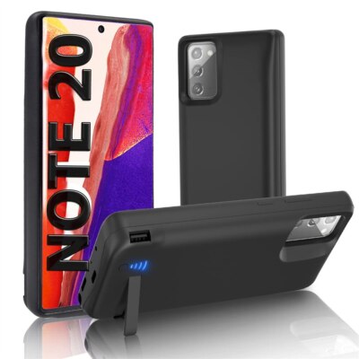 External Battery Charger Case For Samsung Note 20 5G Power Bank Charging Cover