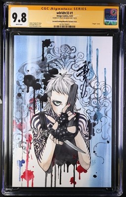 W0RLDTR33 #1 2ND PRINTING PEACH MOMOKO SIGNED VIRGIN ONE PER STORE CGC 9.8