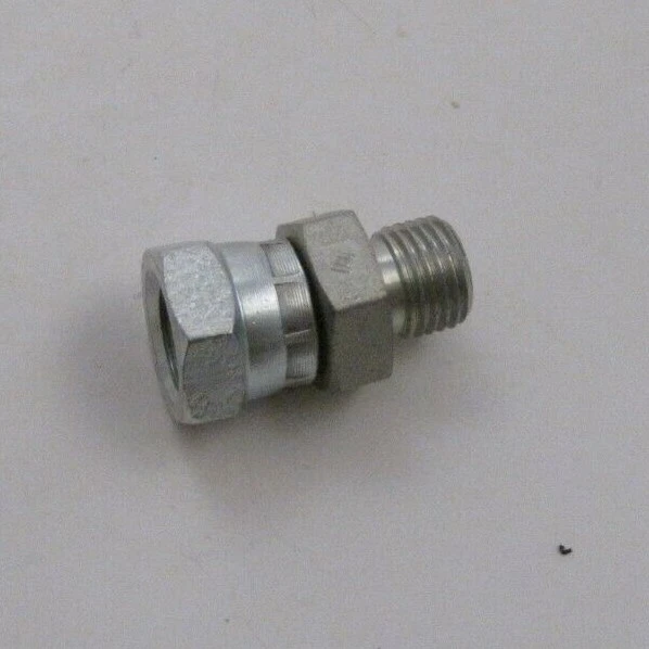 BRENNAN 9024-04-04 1/4" BSPP Straight Conversion Adapter (1/4-19 Male x Female) - Image 3 of 3